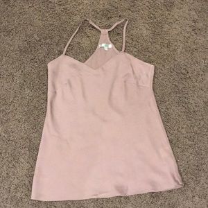 Silk tank top perfect for all seasons.